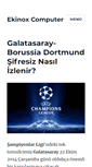 Mobile Screenshot of ekinoxcomputer.net